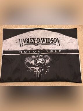 Harley-Davidson Black and White duvet set